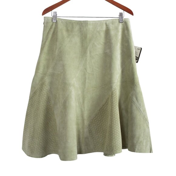 Skotts Washable Suede Midi Skirt - Picture 2 of 14